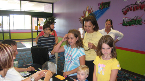 Kids Club Bowling Party