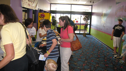Kids Club Bowling Party