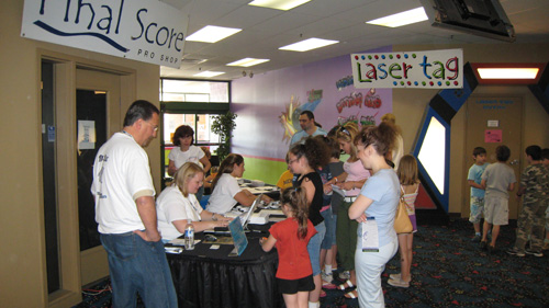 Kids Club Bowling Party