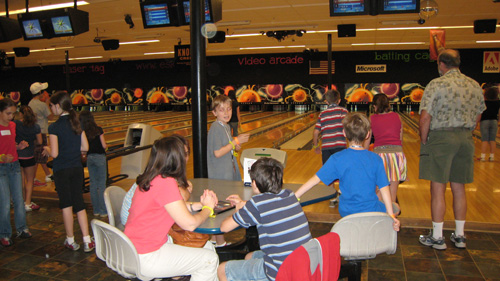 Kids Club Bowling Party