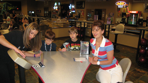 Kids Club Bowling Party