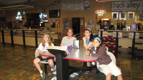 Kids Club Bowling Party
