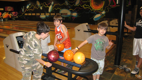 Kids Club Bowling Party