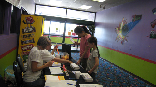 Kids Club Bowling Party