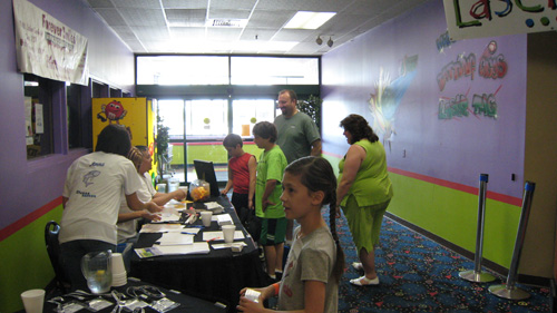 Kids Club Bowling Party
