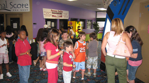 Kids Club Bowling Party