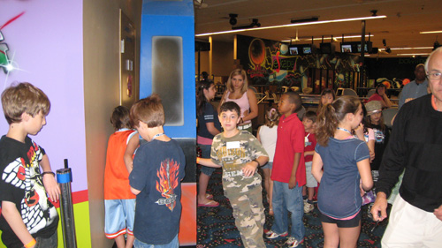 Kids Club Bowling Party