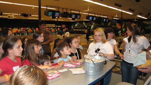 Kids Club Bowling Party