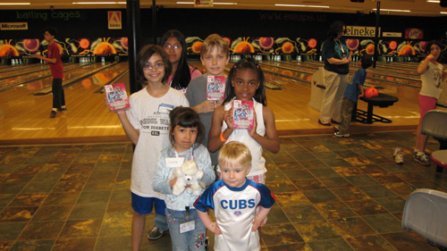 Kids Club Bowling Party